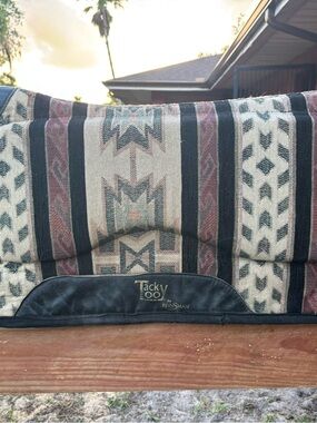 Tacky Too by Reinsman Western Saddle Blanket - Aztec Striped